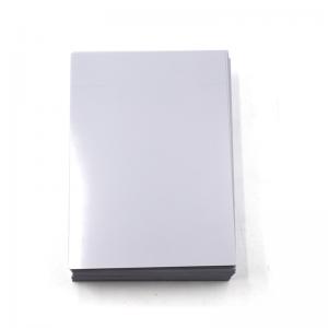 ورقة بيضاء مقاومة للحرارة ورقة من البلاستيك ورقة A4 حجم PET لجعل بطاقة الهوية