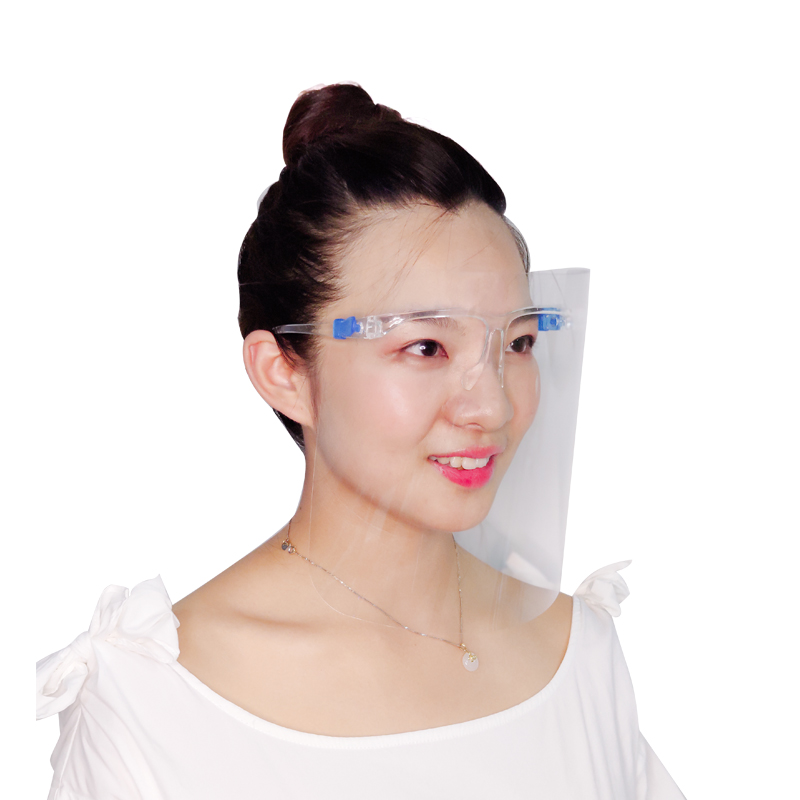 OEM موزع مكافحة الضباب مخصص عزل البلاستيك نظارات درع الوجه