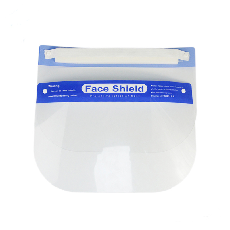مكافحة الضباب معدات السلامة مخصص عزل البلاستيك الإسفنج درع الوجه