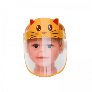 OEM موزع مكافحة الضباب مخصص العزلة البلاستيكية للأطفال درع الوجه