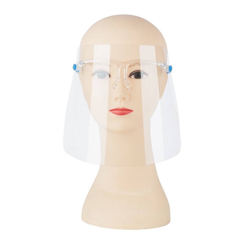 الصين معدات السلامة بالجملة مخصص نظارات درع الوجه البلاستيكية